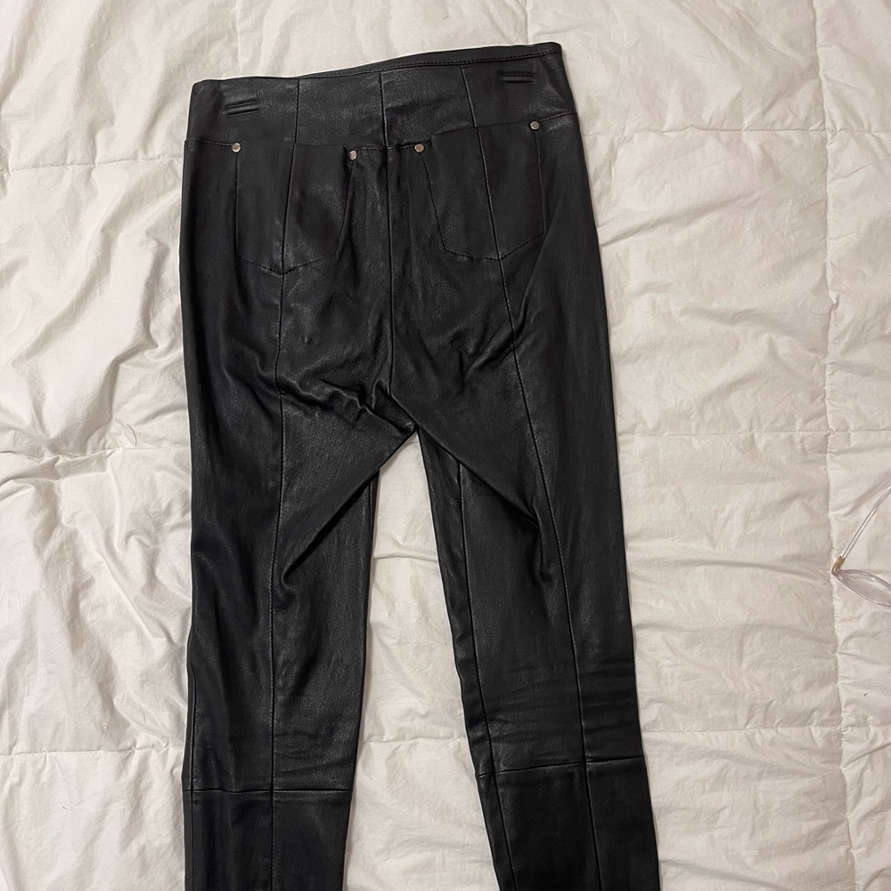 Alexander Wang 100% Genuine Lambskin Leather Pants